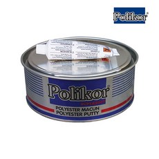 POLIKOR 폴리코 판금퍼티(1kg)-경화제포함 아연퍼티 빠데 LS, 1개