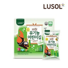 루솔 바다학교 어린이김 그대로 함초 1BOX, 그대로김/1box