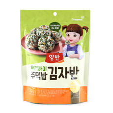 양반 동원 우리아이 주먹밥 김자반 30g, 1개 - 아이얌김자반