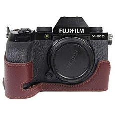 일본직발송 2. FUJIFILM FUJI 후지 PEN XS10 카메라 가방 카메라 케이스 실버 부착 소 가죽 KOOWL 수제