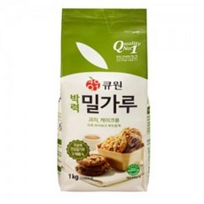 [큐원] 박력분 밀가루 - 과자용 1kg, 3개, 1000g