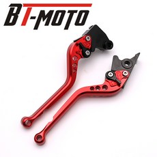 FZ1 Fazer FZS 1000 2001 2005 YZF R6S R1 YZFR1 YZFR6S YZF R1 YZF R6 XJR400 오토바이 롱 & 브레이크 클러치 레버, long red, 1개