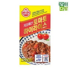 오뚜기 지중해산 토마토 하이라이스 고형 200g x 4개, 1