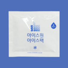 휴대용 아이스팩 아이스원 9x10cm 300개(1박스) 얼음 물 쿨, 300개, 300개