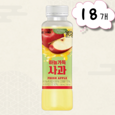 유어스] 하늘가득 사과 apple~, 18개, 330ml