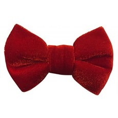 나비 넥타이 (빨간색 벨벳 / 중간) 어린이 / 유아 / 소년 나비 넥타이 파티 웨딩 졸업 Bowtie