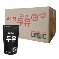 총각네 무가당두유 190ml, 200개