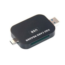 XQD 리더기 Usb 3.0 c타입-C-XQD 카드 리더 니콘 D4 D5 D500 소니 카메라 500 메가바이트/초 전송 도구 140297, XQ602, 1개