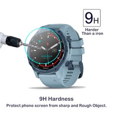 Garmin decent Mk2S Mk2 S 스마트 워치 화면 보호기 가드 강화 유리 용 초박형 HD 클리어 9H 스크래치 유리 2 개