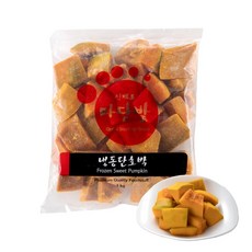 냉동 단호박 탈피 다이스1kg, 1팩, 1kg