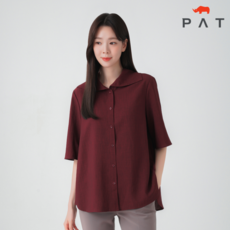 PAT여성PAT여성 변형 카라 루즈핏 블라우스_1I625011232186 - pat바지