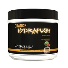 Controlled labs CONTROLLED LABS Orange HydraPush 전해질 파우더 60회 코코넛 워터 타우린이 함유 고급 무설탕 회복 음료 믹스 에너지 증가 지, Watermelon, 1개, 330g