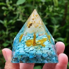 자연석 인테리어 크리스털에너지 생성기 orgone 피라미드 amethyst peridot 힐링 자연 크리스탈 reiki chakra generator orgonite 피라미드, 24, 1개
