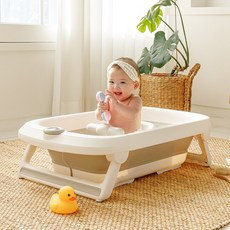 본베베 아기 신생아 접이식 욕조 싱크대 이동식 목욕의자, 접이식욕조, 일반