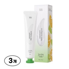 튼튼맘스 비건 유자민트 임산부치약, 120g, 3개