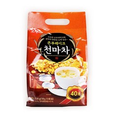 고향 콘프레이크 천마차 40T/전통차 어르신 식사대용/C, 18g, 1개, 40개입