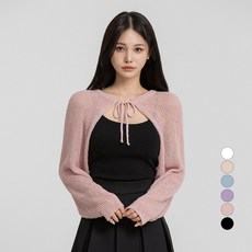 라라콩 여성용 휴양지 썸머 크롭 볼레로 가디건