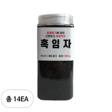 대한농산 통에담은 흑임자, 650g, 14개