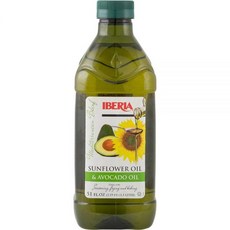 Iberia 아보카도 및 해바라기 오일 1.5L(50온스), 1개, 없음