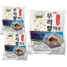 칠갑농산 우리쌀 떡국, 1kg, 3개