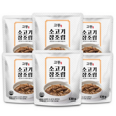 교동식품 소고기 장조림, 500g, 6개