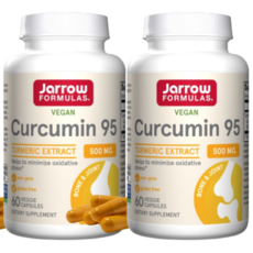 Jarrow Formulas 자로우 강황 울금 커큐민95 500mg 60베지캡슐 2팩, 60정, 2개