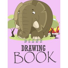 Blank Drawing Book: Blank Sketchbook For Kids Cartoon Drawing Books Blank Doodle Book & Sketch Journ... Paperback, Tilcan Group Limited, English, 9781801331425
