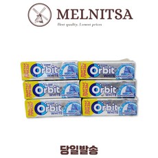 Orbit жевательная резинка без сахара, мятная, 13.6 г, 3 шт.