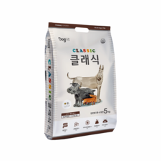 도그랑 클래식 전연령 사료 5lg, 3개, 5kg, 도그랑 클래식 전연령사료  5lg - 임박사료