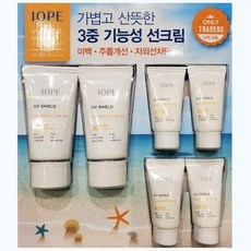 IOPE 가볍고 산뜻한 3중 기능성 선크림 UV쉴드40ml2입