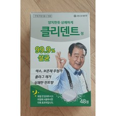 동아제약 클리덴트 정 틀니세정제, 48개입, 5개