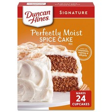 Duncan Hines 시그니처 케이크 믹스 향신료 432.3(15.5), 향신료_15.25 Ounce (Pack of 1)