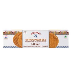 스트룹와플 오리지널 카라멜와플 네덜란드 국민간식 31.5g 40개입 코스트코스트룹와플, 126kg, 1개