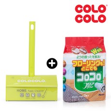 COLOCOLO(고로고로) 멀티 홈크리너 본체(라임) + 마루형리필 3개입, 1개