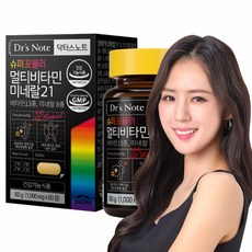 팔레오 닥터스노트 멀티비타민 미네랄21 60g (1 000mg x 60정), 1개, 단품