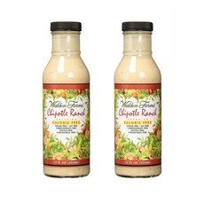 왈든 팜스 칼로리 프리 치폴레 랜치 드레싱 355ml 2팩 Walden Farms Chipolte Ranch Dressing 2 Pack, 2개