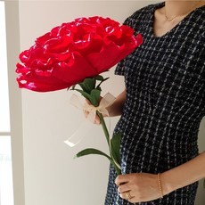 페이퍼플라워점보장미꽃다발