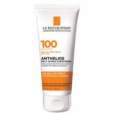La Roche-Posay Anthelios Melt-in Milk Sunscreen 라로슈포제 안뗄리오스 멜트인 밀크 선스크린 선크림 SPF 100 3oz(90ml)