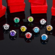 애니메 나루토 링 아카츠키 조직 우치하 사스케 이타치 샤링안 여성 쥬얼리 코스프레 반지