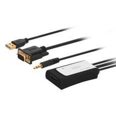 NEXT-2418VHC /VGA to HDMI 변환 케이블, 단일상품