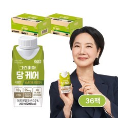 그린비아 당케어 곡물맛 균형영양식, 200ml, 36개