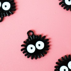먼지 고리 메탈 악세사리 메탈참 부자재 키링 만들기재료, 고리메탈-먼지 1개
