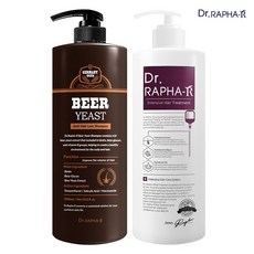닥터라파알 [닥터라파알] 독일산 맥주효모 탈모 샴푸 1L + 단백질 트리트먼트 모발 볼륨 개선 손상모, 상세페이지참조