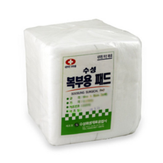 외과패드 솜패드 수성위재 18x20cm 20매, 1개 - 솜패드