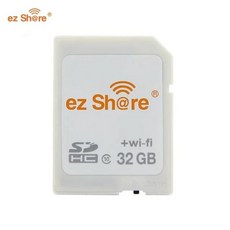 렉사sd카드 일체형 EZ 공유 메모리 SD 와이파이 카드 32GB 16GB 무선 클래스 10 64G 128G 캐논 호환 니콘 소니 카드용
