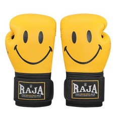 복싱 글러브 RAJA 수제 마이크로 화이버 가죽 성인 여성/남성 킥복싱 훈련 장비