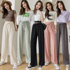 ANYOU 1+1 여자여름바지 쿨바지 퀵드라이 냉감소재 쿨 아이스