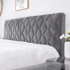 산호 플리스 침대 헤드 커버 벨벳 헤드보드 단색 핑크 뒷면 보호, W140 x H70cm, D.W140 x H70cm
