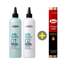 로레알 젤리펌400ml 탱글탱글 한국인을위한 대용량파마약, 1세트, 400ml, 400ml