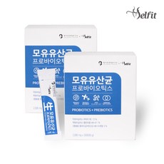 [본사 정품] 셀핏 서울대유산균연구소 모유유산균 프로바이오틱스 60스틱(8주분), 60g, 2개